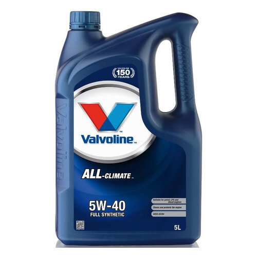 Моторное масло VALVOLINE All Climate, 5W-40, 5л, синтетическое [872281]