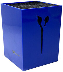 Gera Professional, Подставка для ножниц, для парикмахеров, 8х8х10см цвет синий