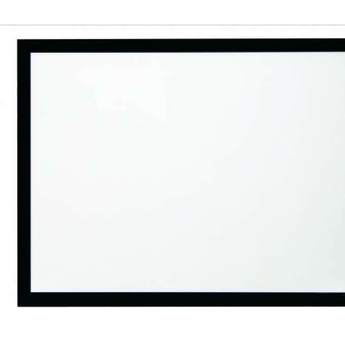 Kauber Frame Velvet Cinema 123" 16:9 153x273 White Flex