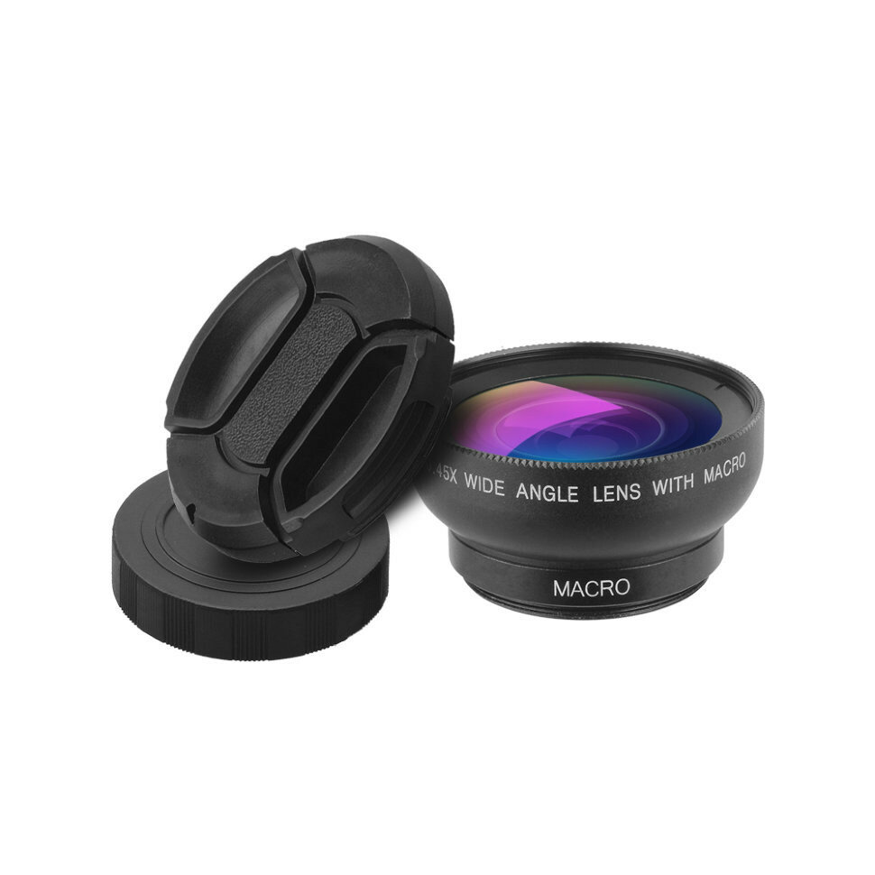 Комплект объективов Apexel 2-in-1 Wide 045 + Macro 125x дляартфонов