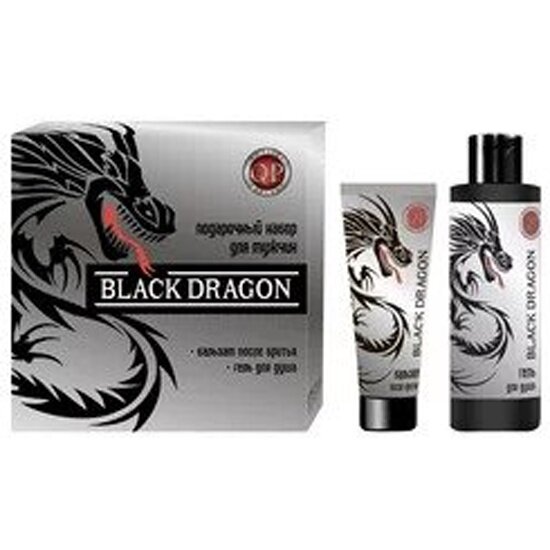 Подарочный набор Q.p. Black Dragon (гель для душа + бальзам после бритья)