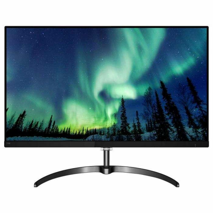 27" PHILIPS 276E8VJSB (00/01) Black (IPS, 3840x2160, HDMI+DP, 5 ms, 178°/178°, 350 cd/m, 20M:1) (753672/753665)