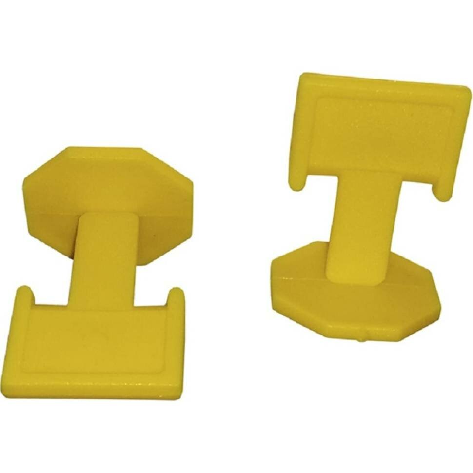 фото Система выравнивания плитки СВП зажим клипса платформа 1.5 мм, 200 шт BeFast VKPZR200S