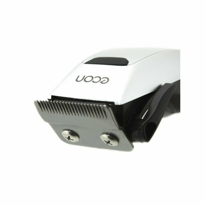 Машинка для стрижки ECON ECO-BC01AC, 10 Вт, 3/6/9/12 мм, шнур 1.65 м, серебристая, 220 В - фотография № 7