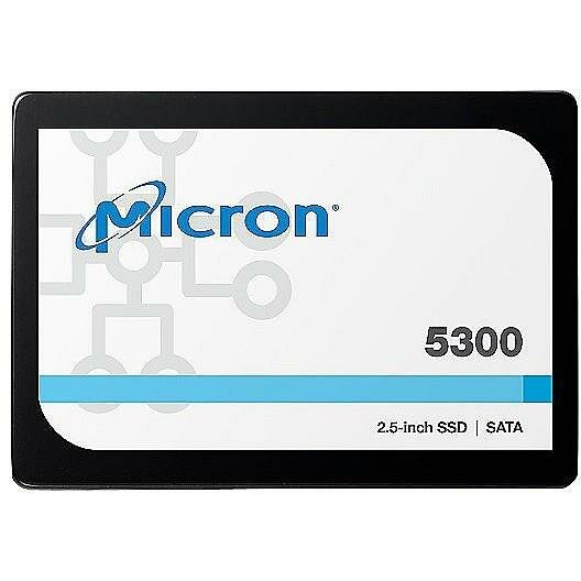 Твердотельный накопитель Micron 5300PRO 7.68TB SATA 2.5" SSD Enterprise Solid State Drive, 1 year, OEM