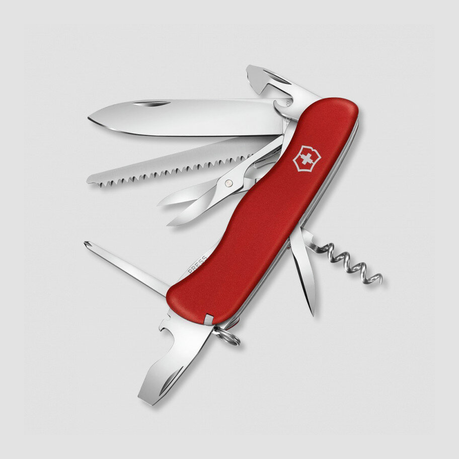 Нож швейцарский многофункциональный складной Victorinox «Outrider», 14 функций, длина клинка: 8.6 см 0.8513V