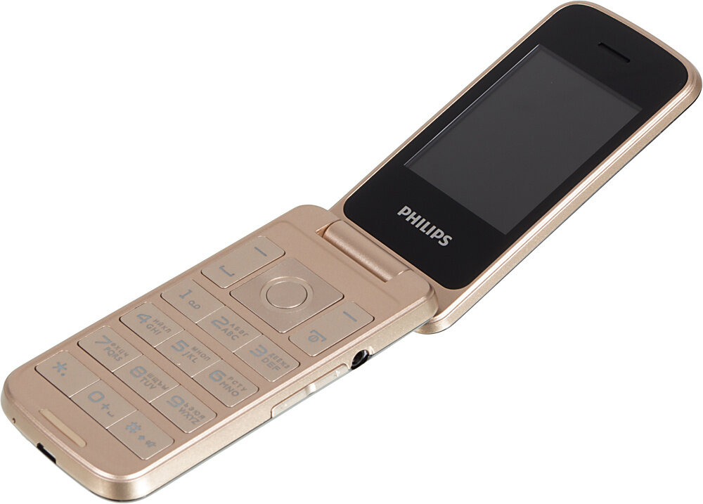 Мобильный телефон Philips E255 Xenium 32Mb черный раскладной 2Sim 2.4" 240x320 0.3Mpix GSM900/1800 G