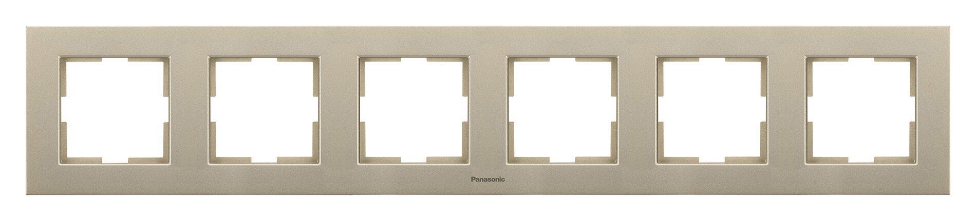 Рамка Panasonic Karre Plus WKTF08092BR-RU декоративная 1x пластик бронза упак.1шт