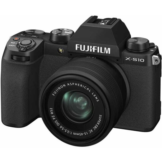 Цифровой фотоаппарат FUJIFILM X-S10 Kit XC15-45mm OIS PZ Black