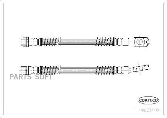 CORTECO 19035110   VW: TOUAREG 2.5 R5 TDI 02-10 1