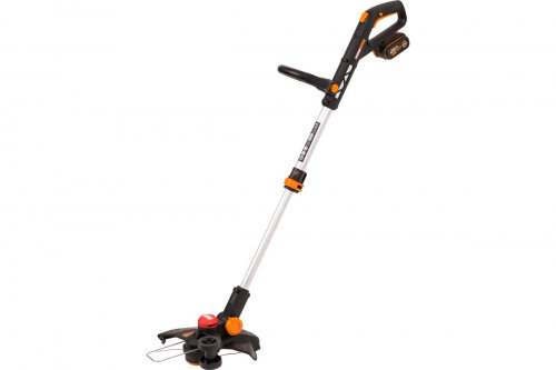 Триммер аккумуляторный Worx WG173E, 20В, 33см, 4Ач х1, ЗУ 2А