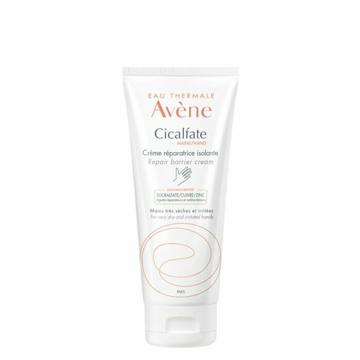 Avene/Авен, Cicalfate Восстанавливающий барьерный крем для рук Сикальфат / Увлажняющий, защитный крем для кожи рук взрослых и детей, 100 мл