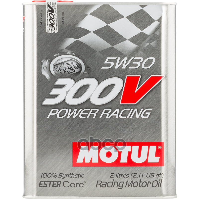 MOTUL Motul 300 V Power Racing 5w30 2л.