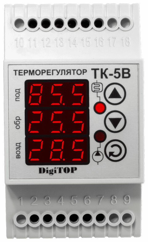 Терморегулятор DigiTOP ТК-5В - фотография № 2