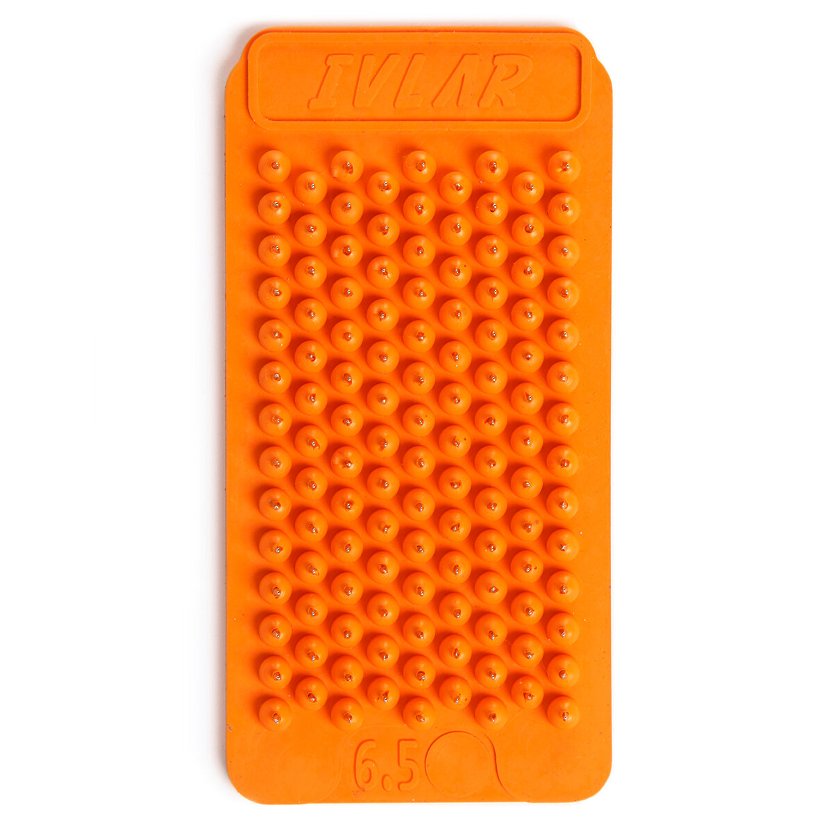 Аппликатор Кузнецова с металлическими иглами ивлар акус, размер 120х60 мм, цвет оранжевый, шаг игл 7.5 мм - фотография № 2