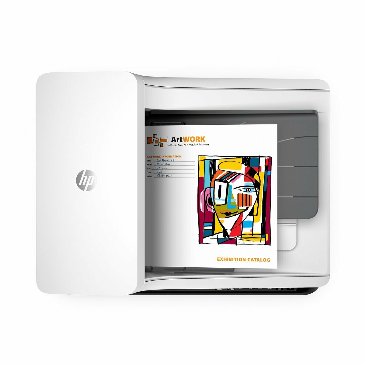 Сканер HP Scanjet Pro 2500 f1 L2747A A4 Планшетный Светодиод 1200x1200dpi 24бита 20лист./мин. LCD дисплей