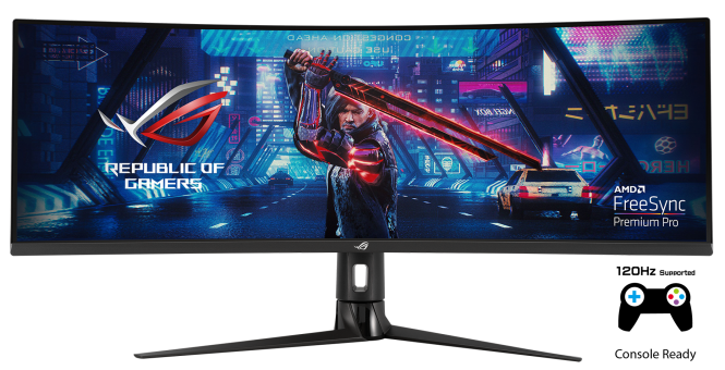 Монитор 49" ASUS XG49VQ Strix черный