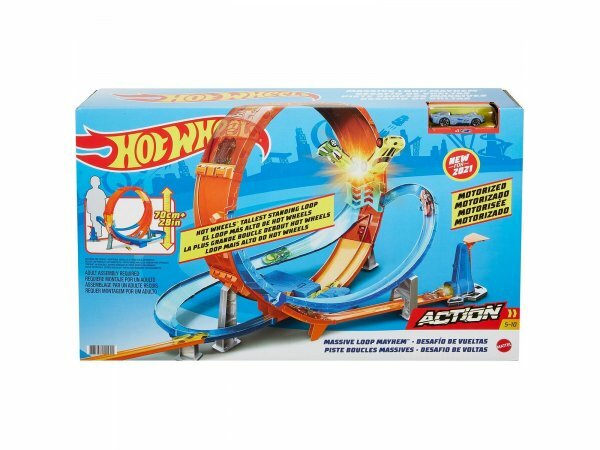 Трек Hot Wheels Massive Loop Mayhem Track Set GTV14