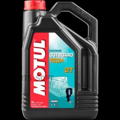 MOTUL 101728 5L OUTBOARD TECH 2T моторное масло