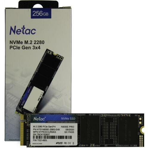 SSD Netac N930E Pro NT01N930E-256G-E4X