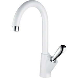 Смеситель для кухни D&K Venice-Baciano белый/хром (DA1032456)