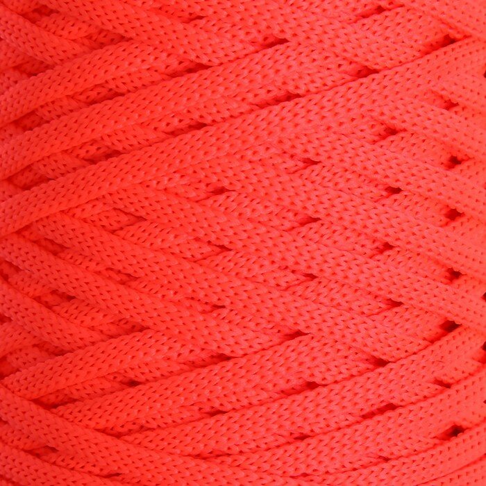 Шнур для вязания "Классика" 100% полиэфир 3мм 100м (504 люм.розовый)./В упаковке шт: 1