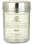 Краска Черная для волос травяная Кхади (Herbal Hair Colour Black Khadi) 150 г - изображение