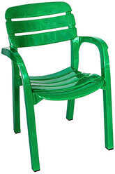Кресло пластиковое Стандарт Пластик Далгория 83 x 44 x 60 см зеленое