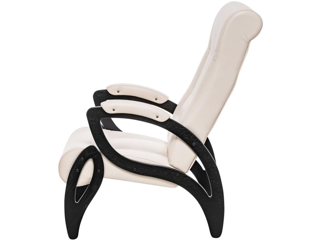 Кресло для отдыха, Модель 51 «Весна», венге, Verona Vanilla - фотография № 3