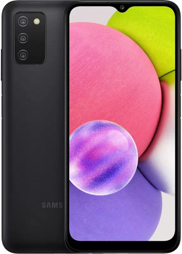 Смартфон Samsung Galaxy A03s 64Гб черный (SM-A037FZKGSER)