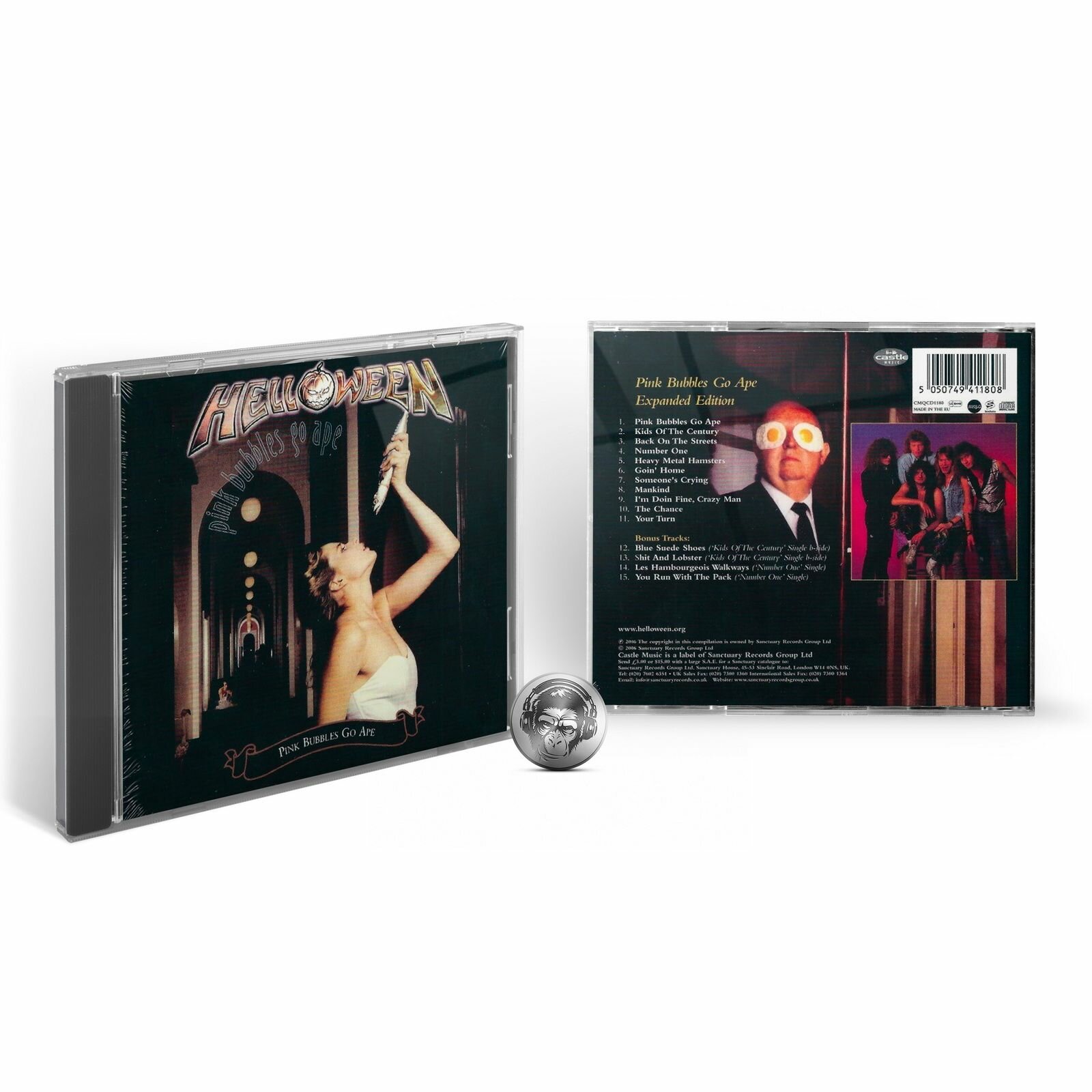 Helloween - Pink Bubbles Go Ape (1CD) 2008 Sanctuary, Jewel Аудио диск