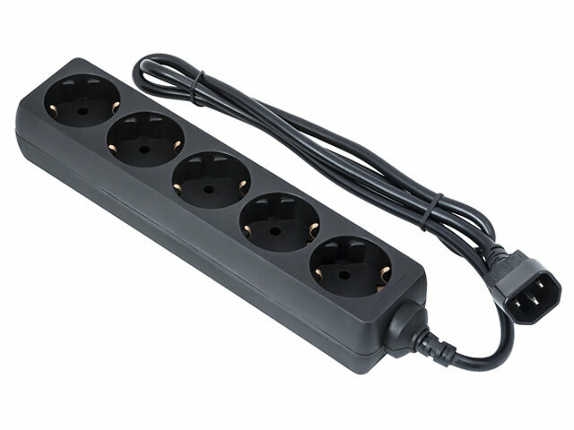 Сетевой фильтр ExeGate 5 Sockets 0.5m SPU-5-0.5B Black 221200