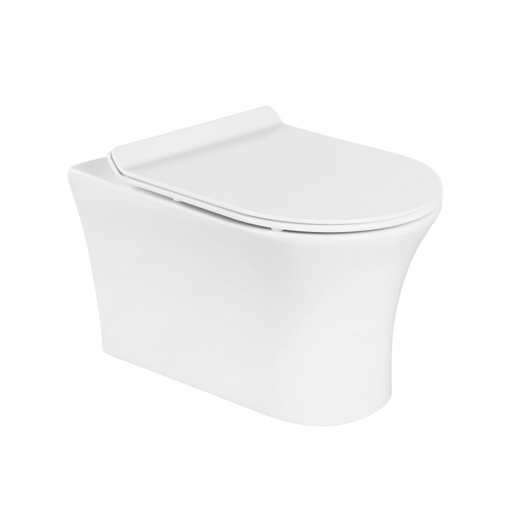 BelBagno Чаша унитаза подвесного безободкового с креплением BelBagno ANCONA BB1224CHR-SM