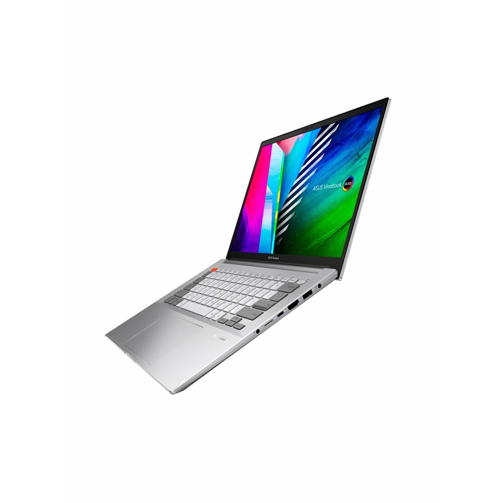 Asus Vivobook Pro 14X OLED N7400PC-KM024W (90NB0U44-M02770) Cool Silver Core i5-11300H/8G/512G SSD/14" OLED WQXGA+/RTX3050 4Gb/WiFi/BT/Win11