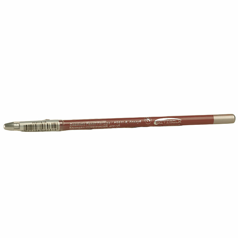 Sitisilk Карандаш косметический для губ с точилкой Cosmetic Pencil For Lips, арт. PS 611-B, тон 015, дерево 1.7 г