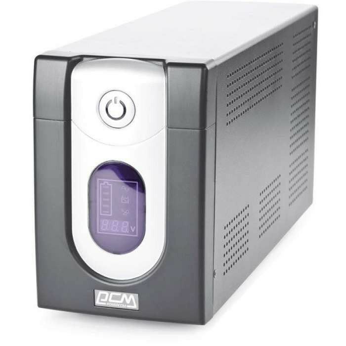 Источник бесперебойного питания Powercom Back-UPS IMPERIAL, Line-Interactive, 1025VA/615W, Tower, IEC, LCD, USB (507310)