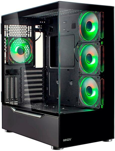 Ginzzu GL750 FAN 12MB6 RGB*4 USB3.0 CRC10