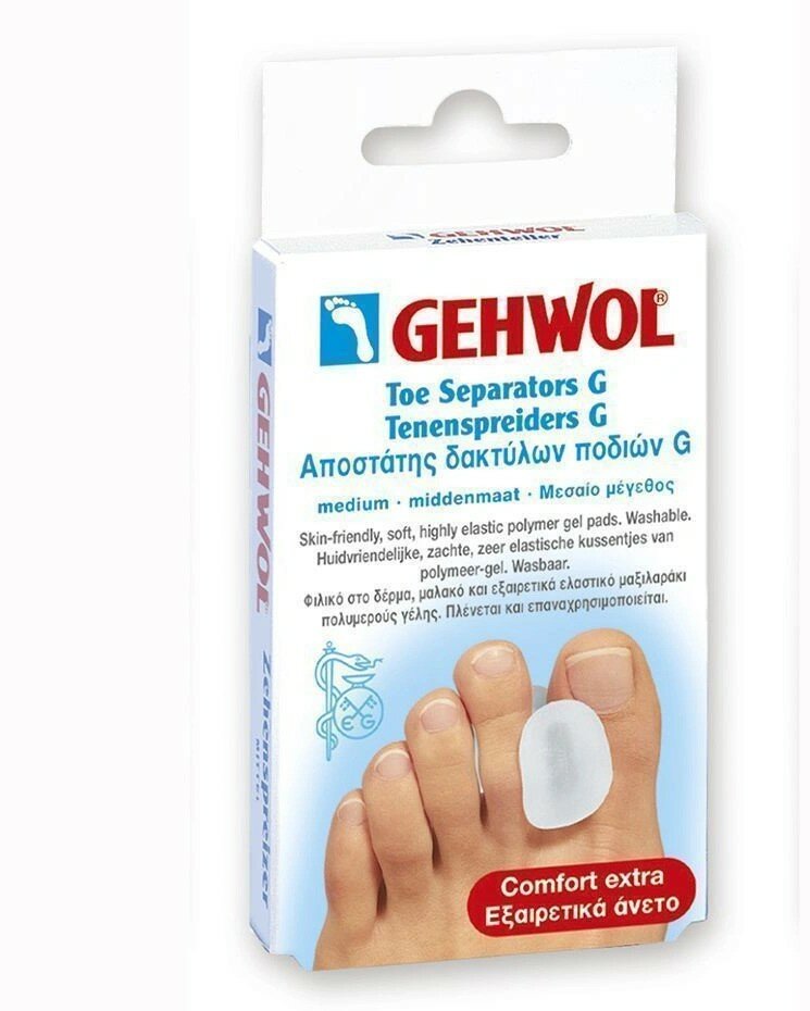 Корректор для пальцев гелевый Gehwol Toe Separators G средний 3 шт