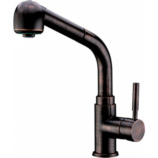 Смеситель A8247 для кухонной мойки, темная бронза