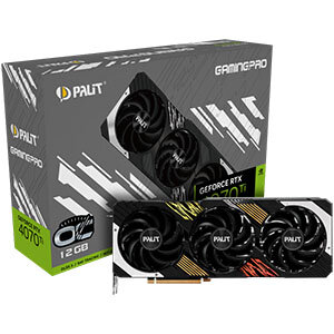 Видеокарта Palit GeForce RTX 4070 Ti 12Gb GamingPro OC (NED407TT19K9-1043A)