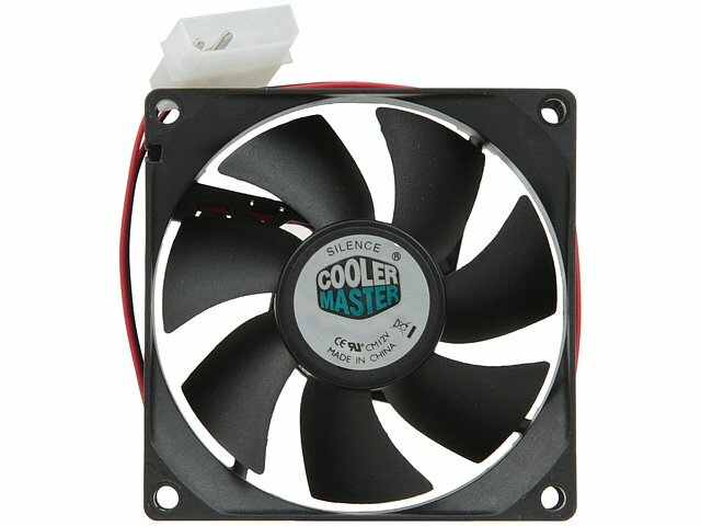 Вентилятор Cooler Master Вентилятор Cooler Master N8R-22K1-GP d80мм, 2200об./мин. (питание от разъема питания ATA HDD)
