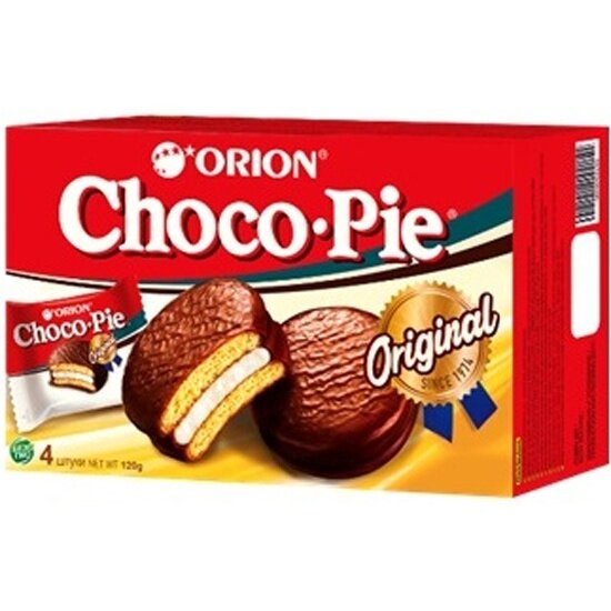 Пирожное Orion Choco Pie ORION "Choco Pie" 120 г