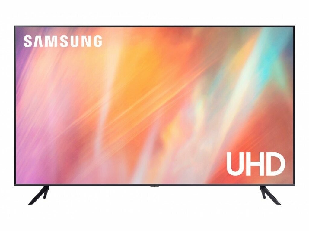 Телевизор Samsung UE55AU7100U 54.6 (2021), черный