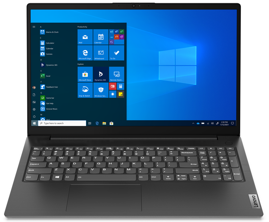 Ноутбук Lenovo V15 G2 ALC 82KD003XDT 15.6"(1920x1080) AMD Ryzen 5 5500U(2.1Ghz)/8GB SSD 256GB/ /Windows 10 Home English