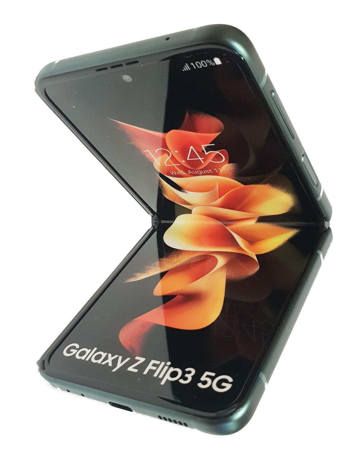 Статичный муляж смартфон Samsung Galaxy Z Flip3 SM-F711B 67" тёмно-зелёный статичный opигинaльный