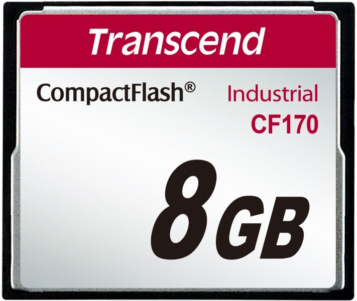 Transcend 8GB, CF Card, MLC, Embedded