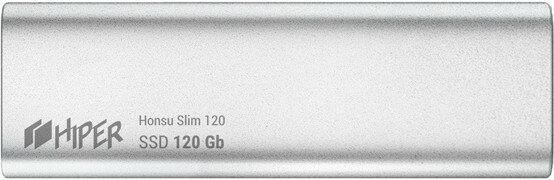 Внешний SSD накопитель HIPER Honsu Slim 120 120GB USB3.1 Type-C Slim