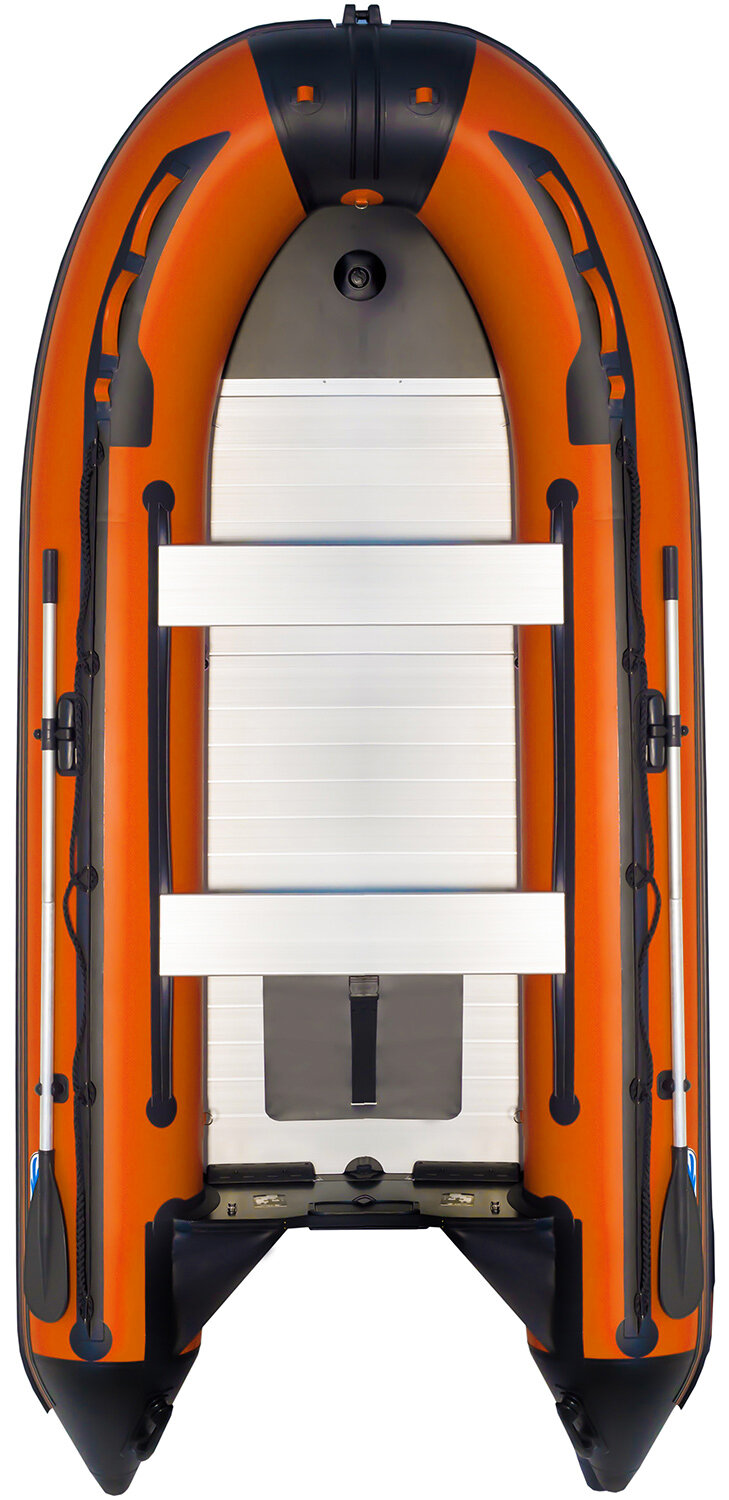 Лодка SMarine SDP MAX - 365 оранжевый/чёрный