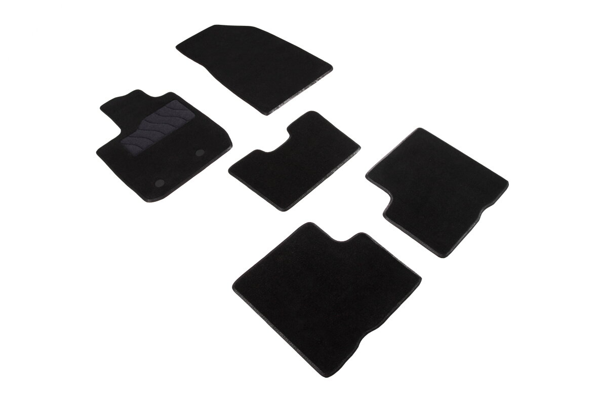 фото Ковры салона для Renault Duster (2011) (3D ворс)