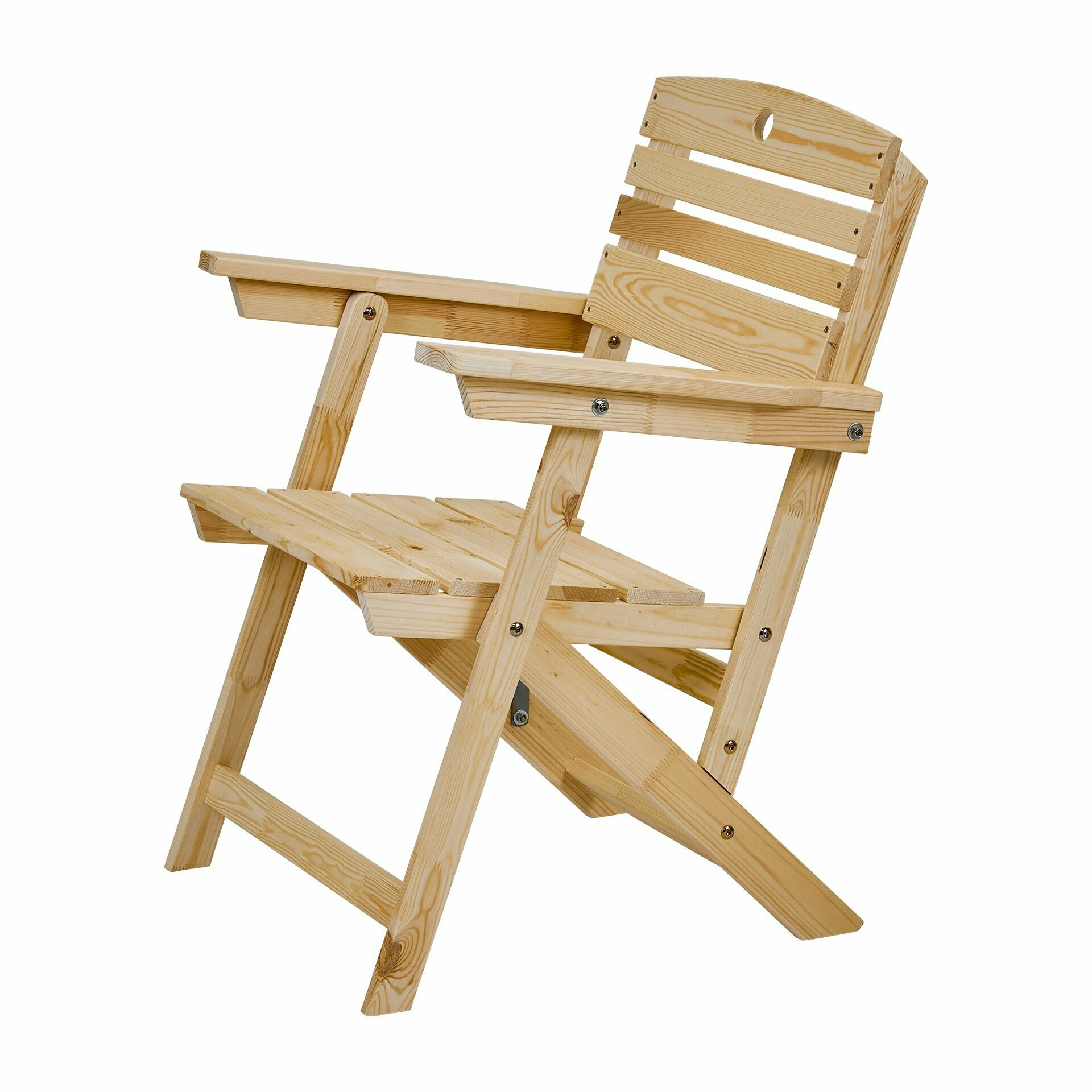 Кресло деревянное для сада и дачи, милтон - фотография № 5